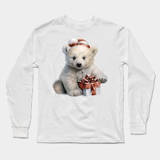 Christmas Polar Bear Long Sleeve T-Shirt